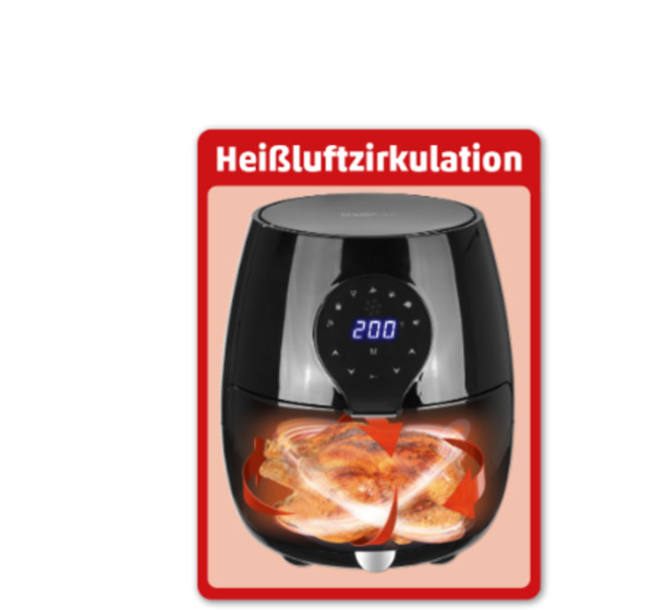 Bild 2 von MAXXMEE Heißluftfritteuse 00888