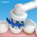 Bild 3 von Oral B Elektrische Zahnbürste Vitality 100 CrossAction Weiß, Aufsteckbürsten: 1 St.