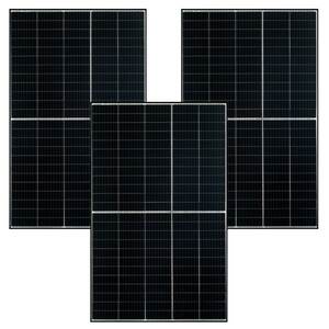 RISEN Solarpanel RSM40-8-410M 3er Set 1230 Watt -Monokristallin Balkonkraftwerk Solarmodul je 410 W