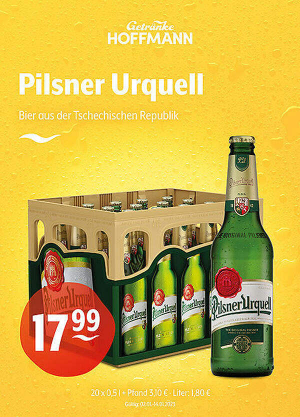 Bild 1 von Pilsner Urquell Bier aus der Tschechischen Republik