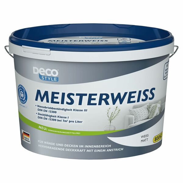 Bild 1 von DECO STYLE®  Meisterweiß 10 l