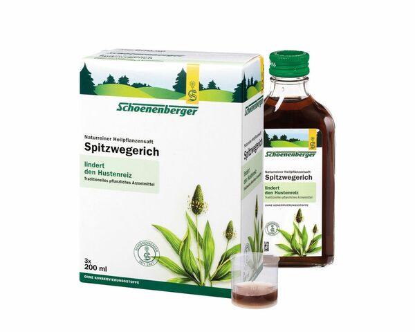 Bild 1 von Schoenenberger Naturreiner Heilpflanzensaft Spitzwegerich 3x 200 ml