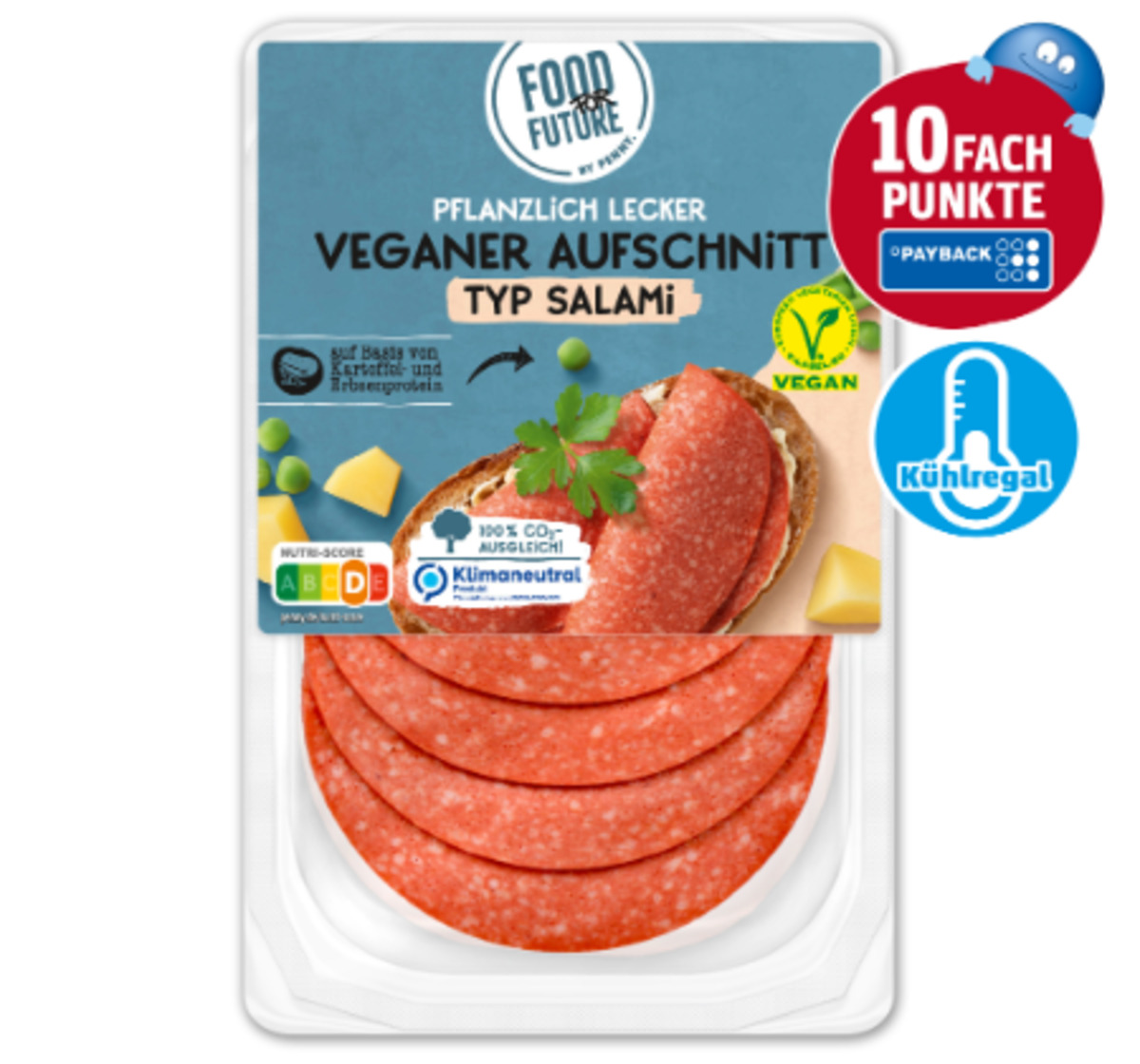 FOOD FOR FUTURE Veganer Aufschnitt Typ Salami Von Penny Markt Ansehen