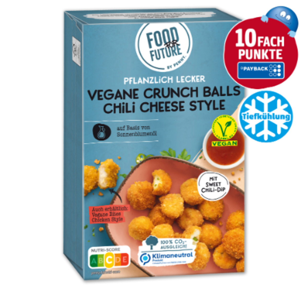 Bild 2 von FOOD FOR FUTURE Vegane Chicken Bites oder Cheese Balls