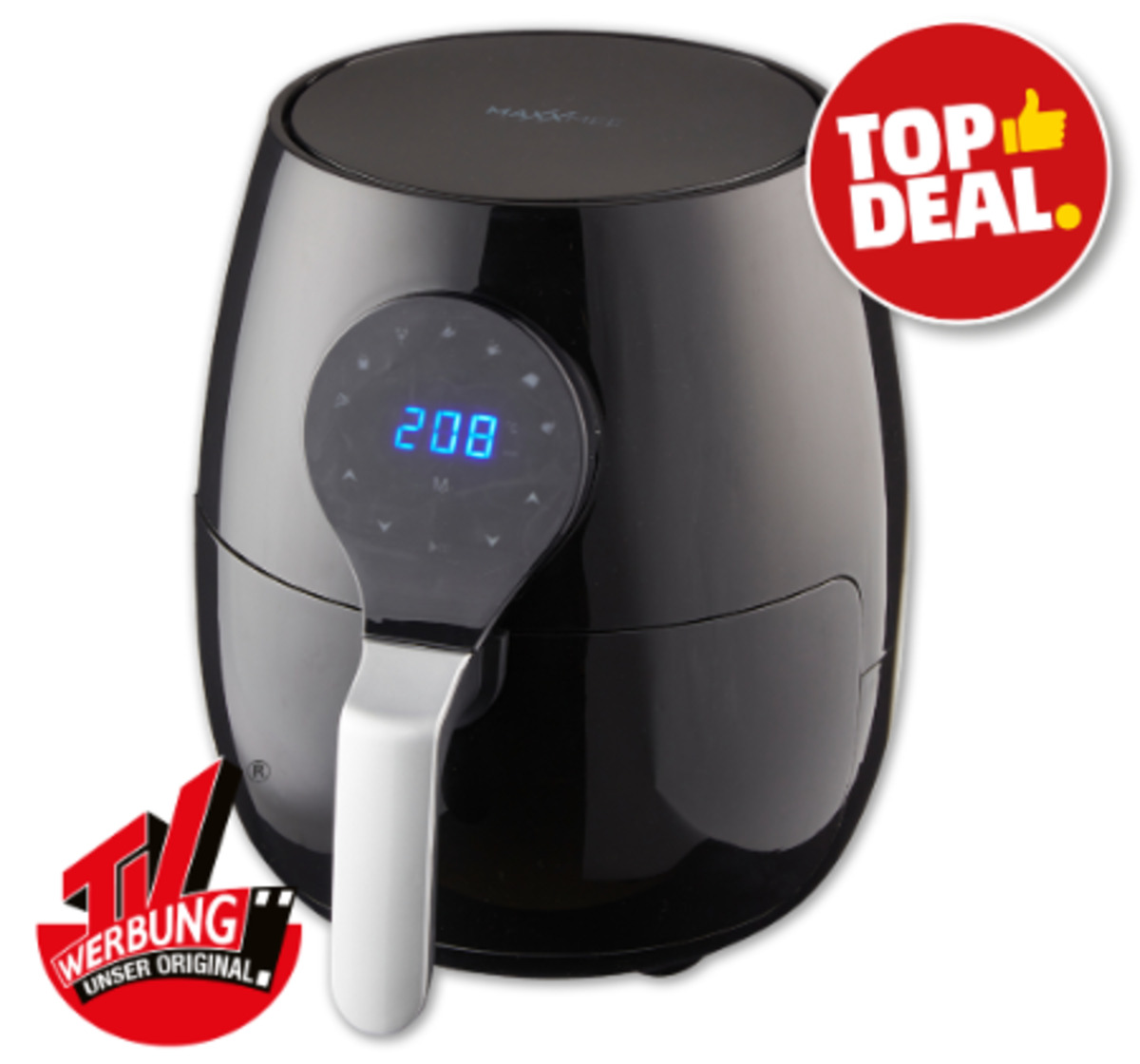 Bild 1 von MAXXMEE Heißluftfritteuse 00888