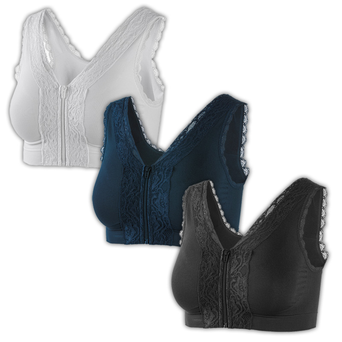 Bild 2 von Ellenor Seamless Komfort-BH 3er-Pack