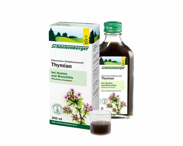 Bild 1 von Schoenenberger Naturreiner Heilpflanzensaft Thymian 200 ml