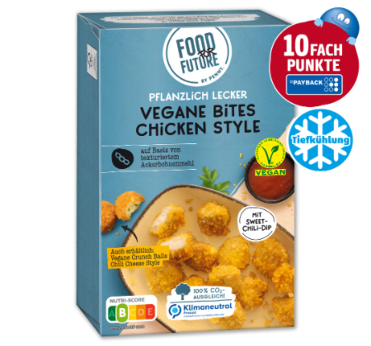 Bild 1 von FOOD FOR FUTURE Vegane Chicken Bites oder Cheese Balls
