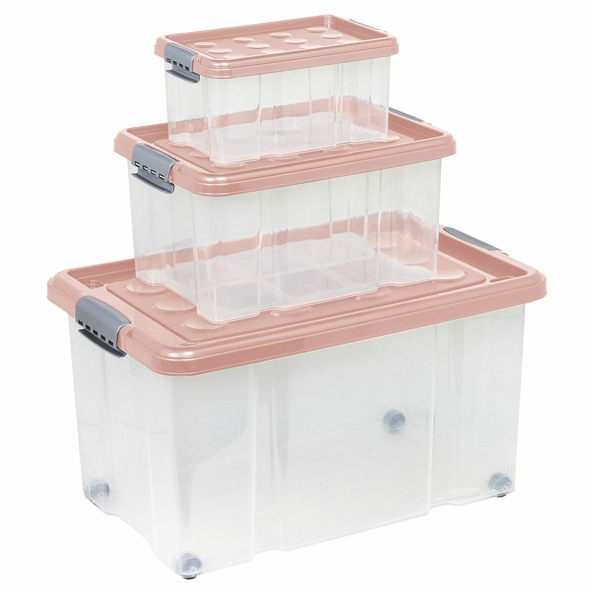Bild 3 von EASY HOME®  Stapelboxen-Set, 3er-Set