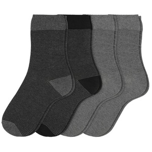 4 Paar Herren Socken im Muster-Mix