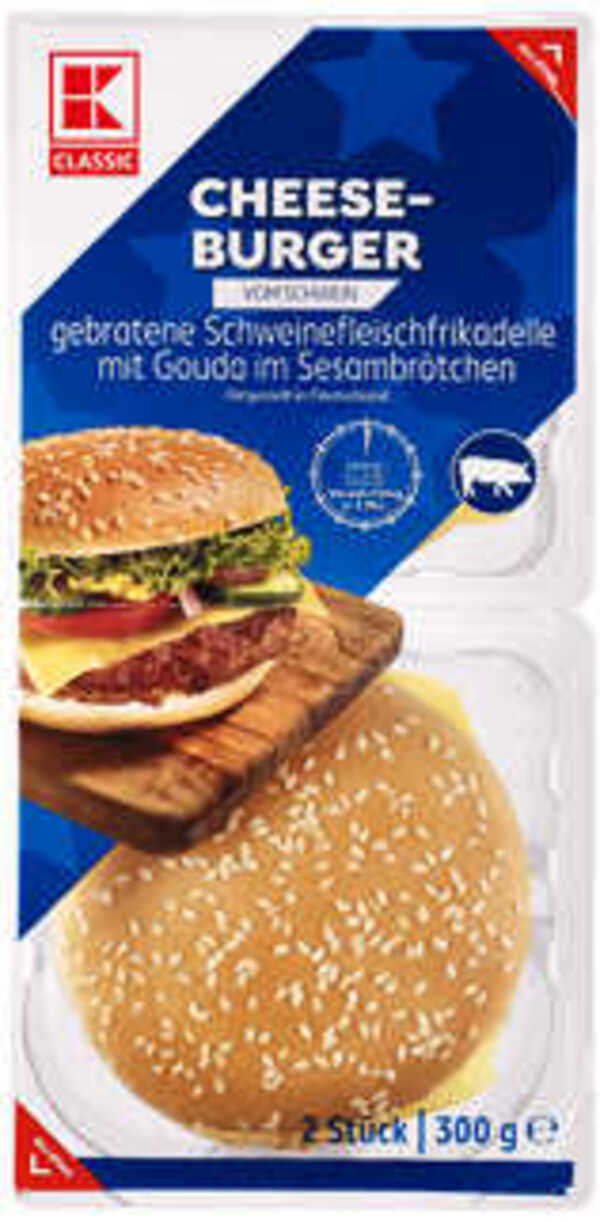 Bild 1 von K-CLASSIC Cheeseburger