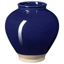 Bild 1 von FÖSSTA  Vase, blau/glasiert