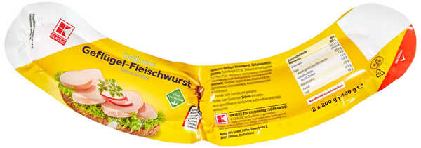 Bild 1 von K-CLASSIC Geflügel-Fleischwurst
