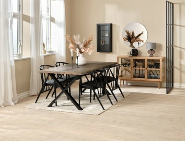 Bild 3 von Esstisch ROSKILDE 95x200 dunkle eiche