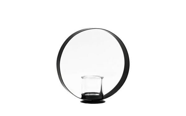 Bild 1 von Teelichthalter in schwarz, 20,5 cm