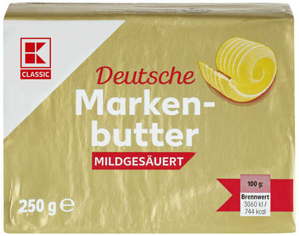 Bild 1 von K-CLASSIC Deutsche Markenbutter