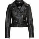 Bild 1 von Bad Bonnie Damen Lederjacke schwarz