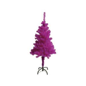 LEX Künstlicher Weihnachtsbaum inkl. Ständer, Farbe Lila, 180 cm
