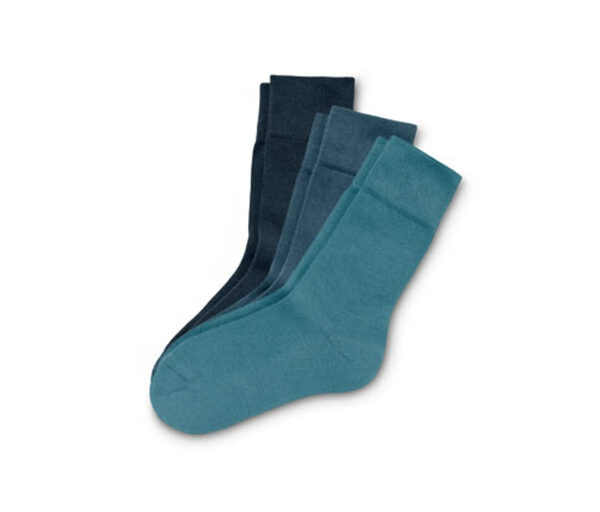 Bild 1 von 3 Paar Socken, grün und blau