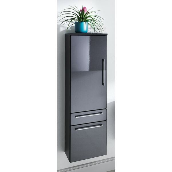 Bild 1 von Posseik Hochschrank Heron anthrazit Badschrank Wandschrank Bad