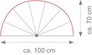 Bild 3 von Ridder Duschfaltkabine Ombrella transparent