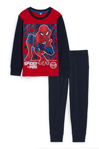 C&A Spider-Man-Pyjama-2 teilig, Rot, Größe: 98