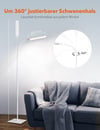 Bild 4 von TaoTronics TT-DL072 LED Stehlampe - 4 Helligkeitsstufen - 4 Farbtemperaturen - Touch Steuerung