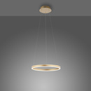 Bild 4 von Leuchten Direkt RITUS, LED Pendelleuchte, dimmbar, Switchmo-Funktion, Ø39,3cm, messing matt