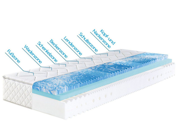 Bild 4 von f.a.n. 7-Zonen-Kaltschaum-Matratze Sweet Dream XXL
