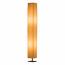 Bild 4 von HOMCOM Stehleuchte Stehlampe Standlampe Standleuchte E27, Edelstahl+Polyester, Weiß, 14x14x120cm
