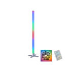 Bild 1 von Leuchten Direkt RINGO, LED Steh- und Wandleuchte, dimmbar, RGB, IR-Fernbedienung, silber