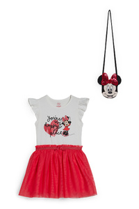 C&A Minnie Maus-Set-Kleid und Tasche-2 teilig, Pink, Größe: 92