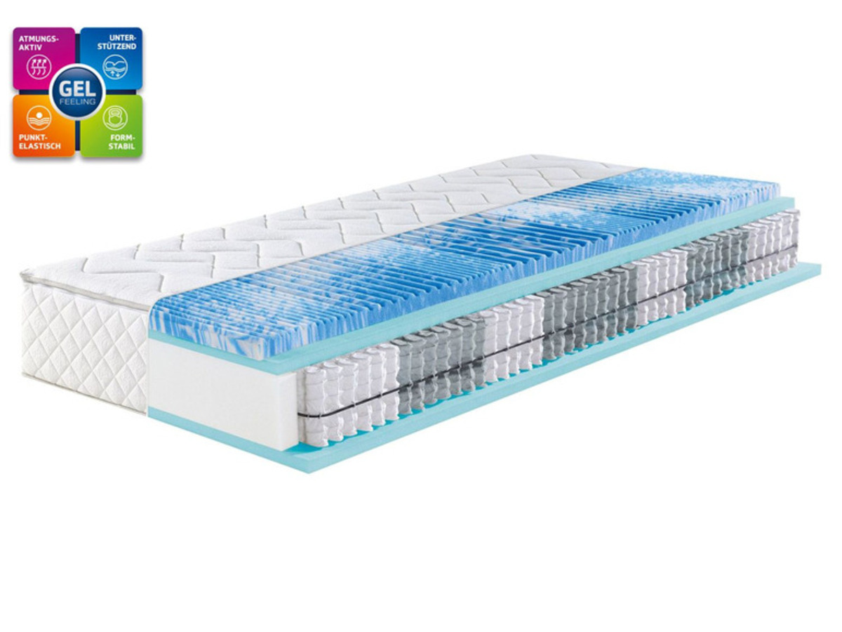 Bild 1 von f.a.n. 7-Zonen-Taschenfederkern-Matratze Sweet Dream XXL