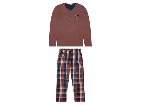 Bild 1 von LIVERGY Herren Pyjama, mit Baumwolle