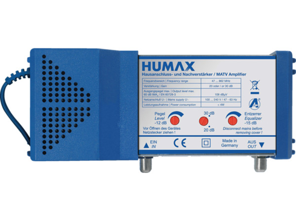 Bild 1 von HUMAX HHV 30 Hausanschlussverstärker