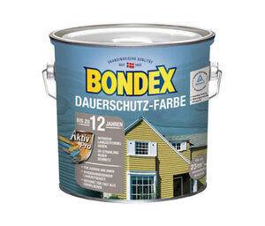Bondex 2er-Set Dauerschutz-Farbe, je ca. 2,5 l, Schiefer