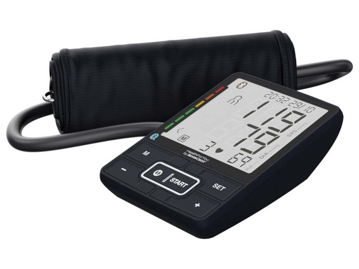 Bild 2 von SILVERCREST Blutdruckmessgerät »SBM 69«, mit "HealthForYou"-App