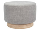 Bild 2 von LIVARNO LIVING® Sitzhocker »Scandi«, Sockel aus Holz, Struktur-Stoffbezug, 110 kg Belastbarkeit