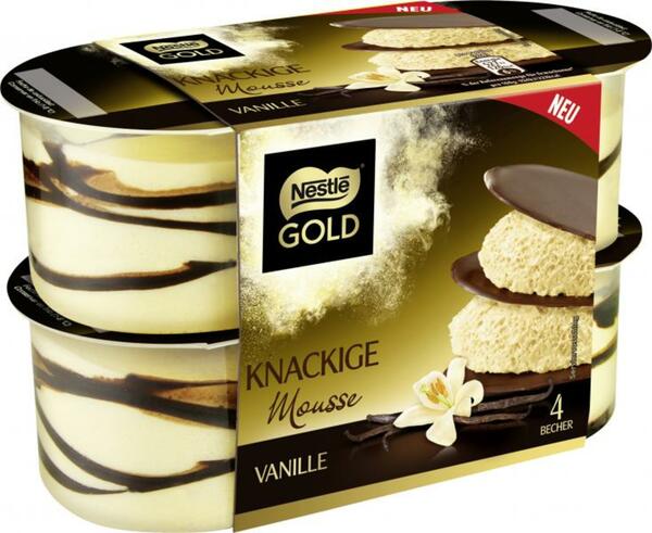 Bild 1 von Nestlé Gold Knackige Mousse Vanille
