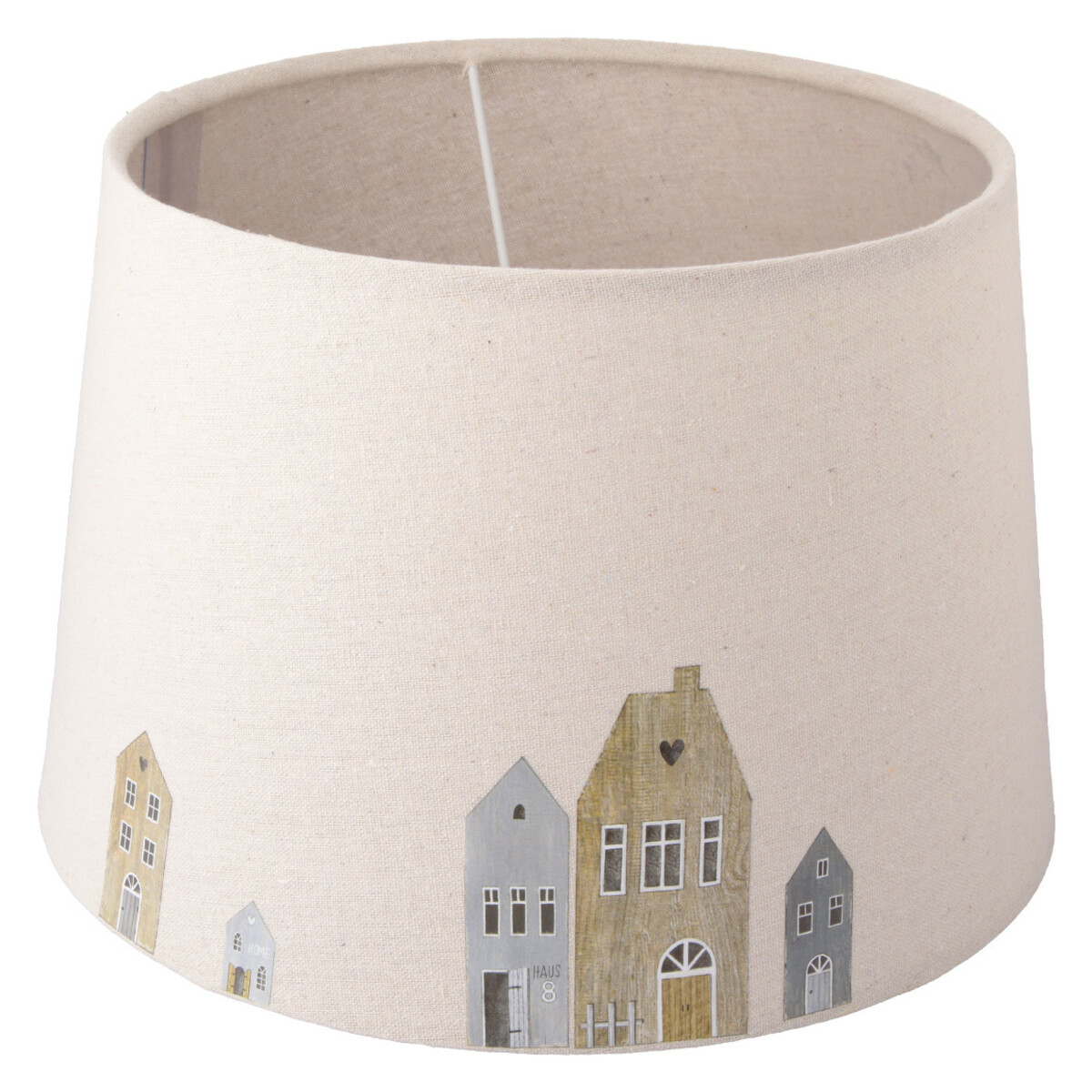 Bild 1 von Lampenschirm mit Häuser-Motiv