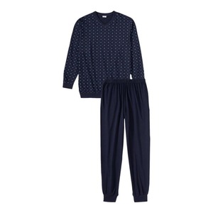 Herren-Schlafanzug mit Punkte-Muster, 2-teilig
