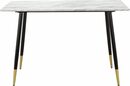 Bild 3 von Leonique Schreibtisch »Eadwine«, Tischplatte aus pflegeleitem MDF mit Folie, Gestell aus Metall, in verschiedenen Farbvarianten erhältlich, Höhe 76 cm
