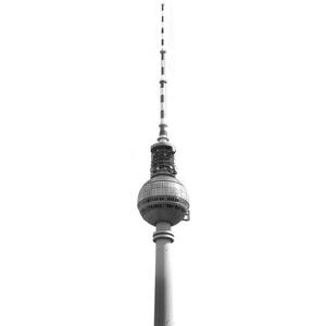 Komar Fototapete Fernsehturm Berlin B/L: ca. 50x250 cm