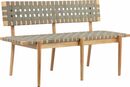Bild 2 von andas Sitzbank »Jorunn«, In 2 Farben erhältlich, aus massivem Eschenholz, Breite 140 cm