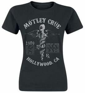 Mötley Crüe Faded Feel Good Lyrics T-Shirt schwarz