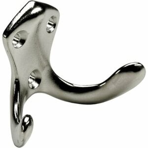 Hettich Mantelhaken Vernickelt 50 mm x 75 mm x 32 mm