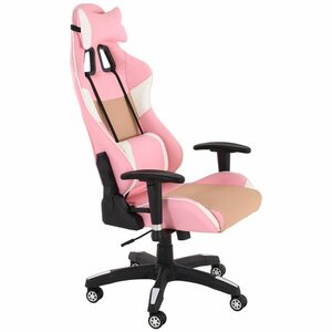 Raburg Gaming-Stuhl »DRIFT AURA, ROSA-WEIß, Soft-Touch Kunstleder, ergonomisch geformt«