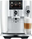 Bild 2 von JURA J8 Piano White (EA) Kaffeevollautomat (OneTouch, Weiß, Touchscreen-Farbdisplay, 1,9 l Wassertank, Milchbehälter/Milchdüse, Professional Aroma Grinder, App-Steuerung)