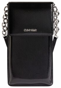 Calvin Klein Handytasche »CK MUST PHONE POUCH SAFFIANO«, mit modischen Kettenelementen