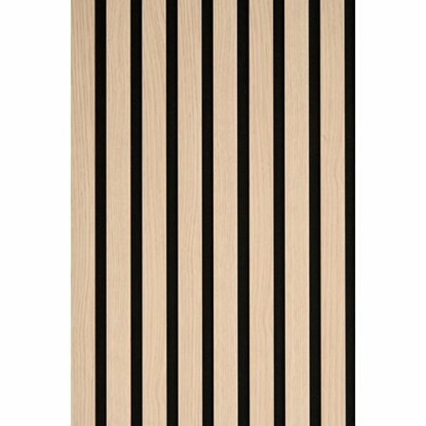 Bild 3 von Akustikpaneel Wandverkleidung Eiche Natur auf Akustikfilz 240 cm